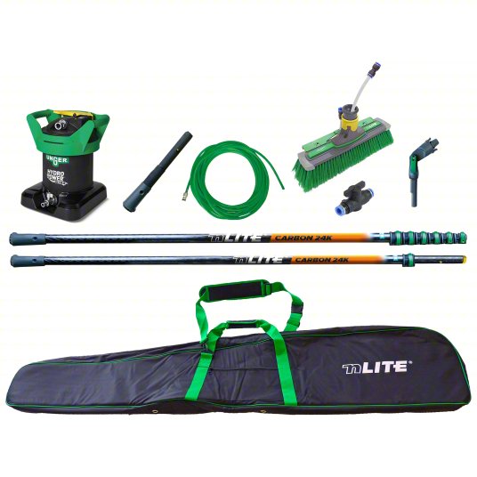 UNGER Water-Fed Window Cleaning System: Water-Fed Window Cleaning System, Carbon