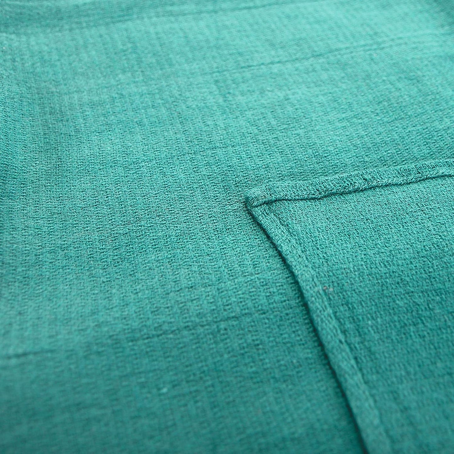 12 Pack green Microfiber Huck towels