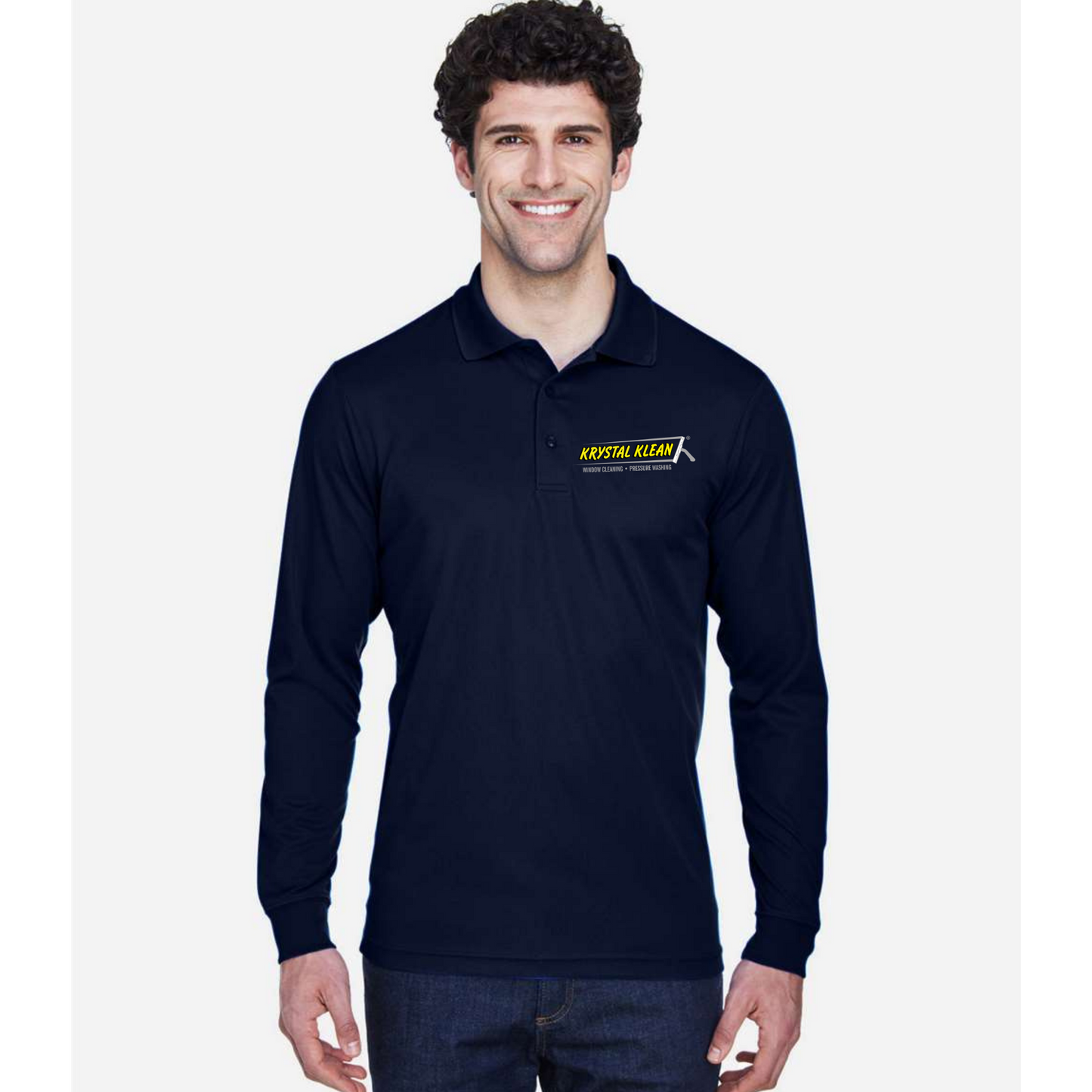 Long Sleeve Polo Shirt